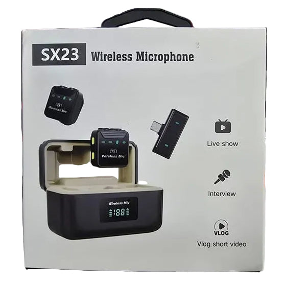 Clip On Wireless Microphone Set Main image