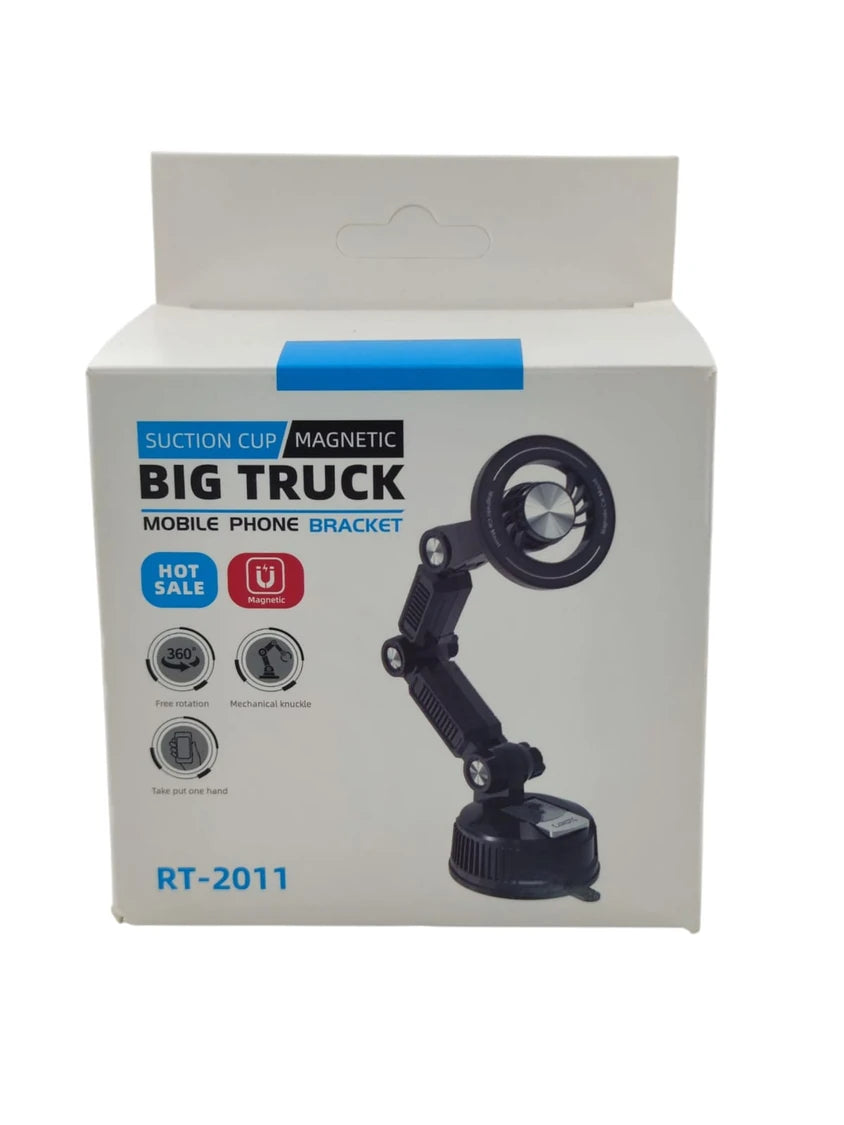 2 Fold Gadget Holder with Suction for Car Main image