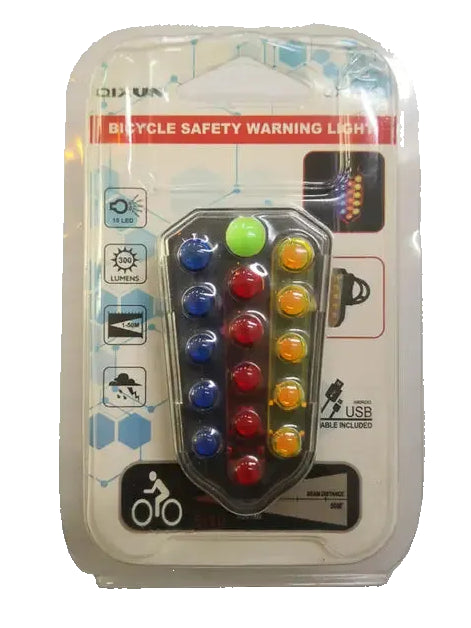 Bicycle Tail Light 3 Row LED Main image