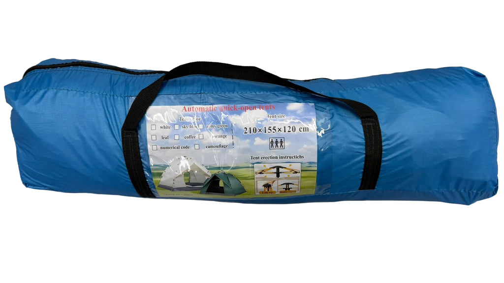 3 Person 2.1 x 1.55 x 1.2m Lightweight Camping Tent