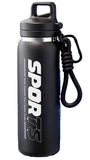 600ML Water Bottle with Press Straw