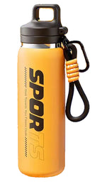600ML Water Bottle with Press Straw