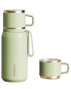 600ml Water Flask with Cup & Strap