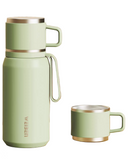 600ml Water Flask with Cup & Strap