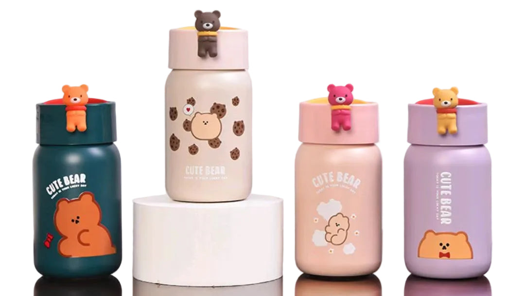 300ml Bear Water Flask Main image