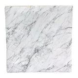 60x60cm White Black Marble Wall Sticker