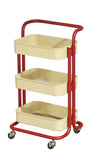 3 Tier Rolling Storage Tray Rack