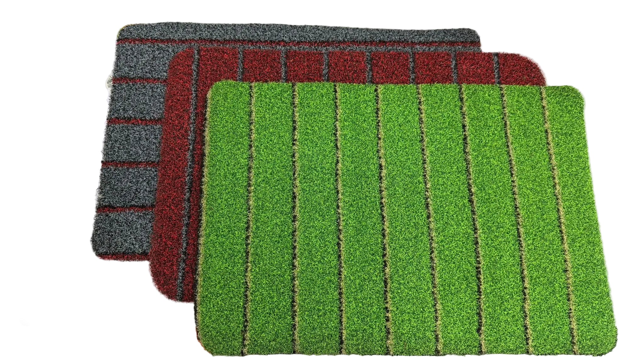 Floor Mat 40x60 Grass Stripes