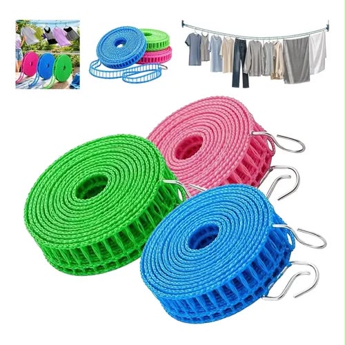 Clothes Line with Pegs - Tie