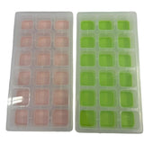 18 Square Ice Cube Tray