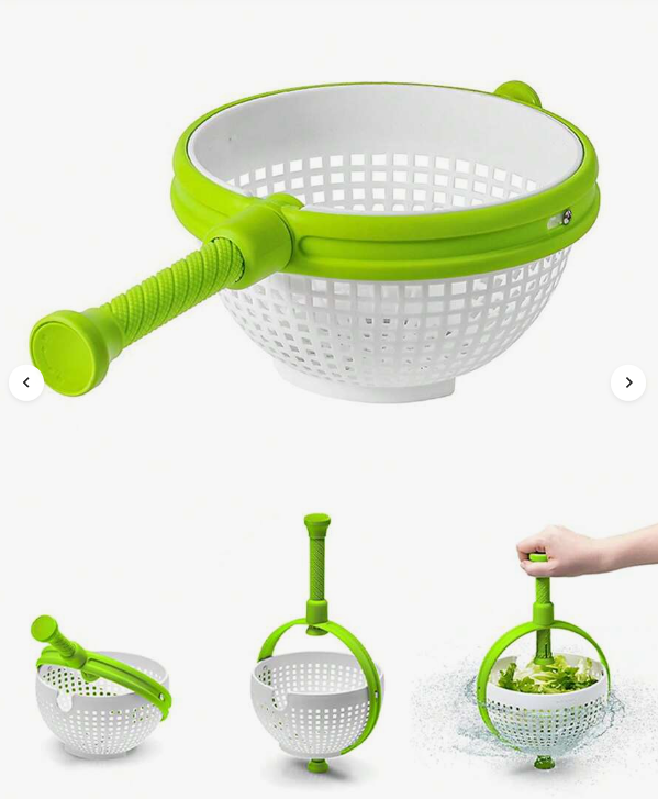Swing-Style Colander with Single Handle