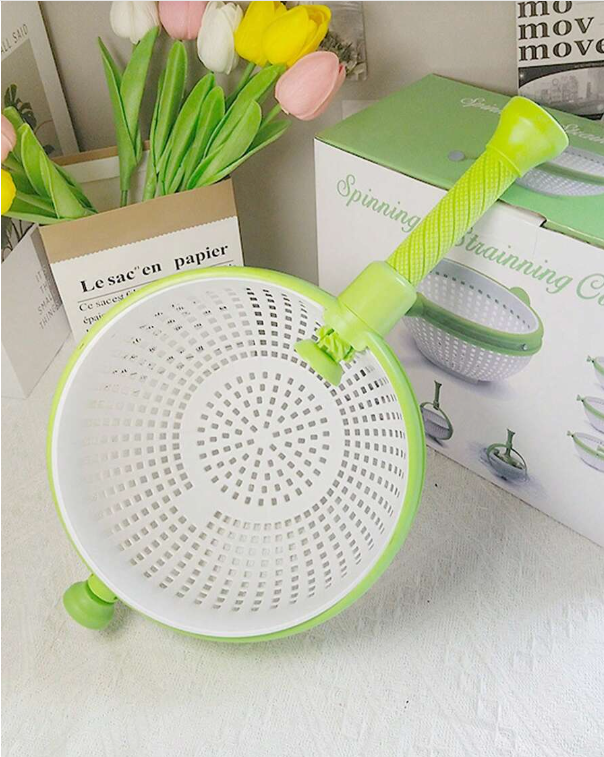 Swing-Style Colander with Single Handle