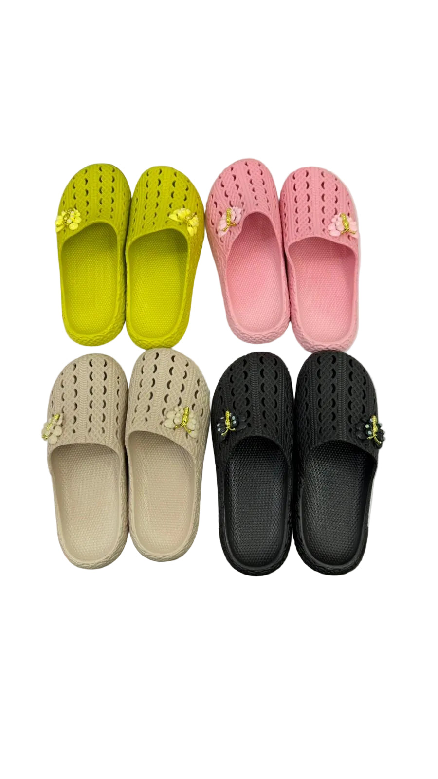 Sandals SlipOn Mesh 36to40 Butterfly 609+8 Main image