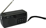 CMiK MK245S Portable Radio Solar Black