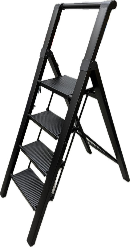 4 Step Ladder in Black Main image