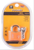 30mm Orange Lock with Key