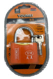 50mm Orange Lock with Key
