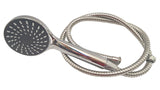 Black Shower Head with 1.5m Hose