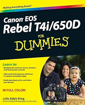 Canon EOS Rebel T4i/650D For Dummies Paperback Main image