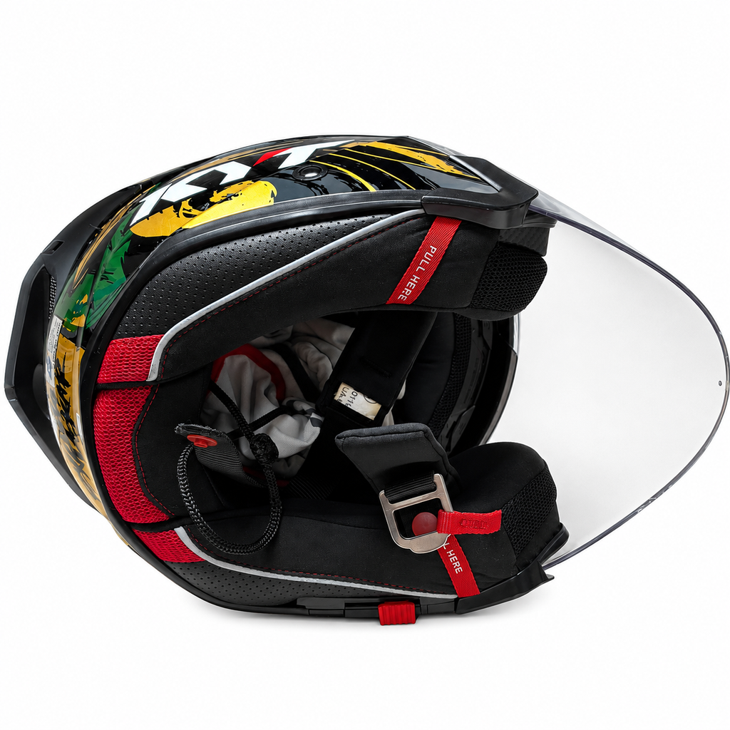 KYT TTR Jet Jiwa Pendekar Open Face Helmet Small