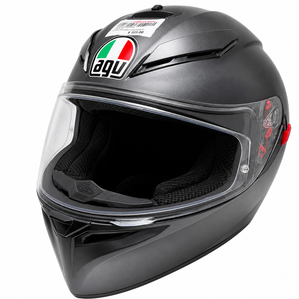 AGV K1 S Full Face Motorcycle Helmet Matte Black Medium