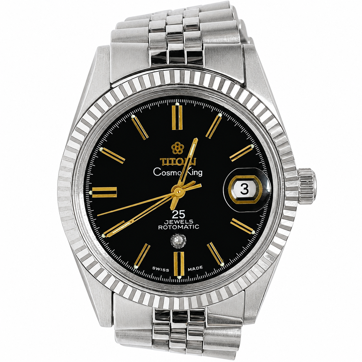 Titoni 707360 Cosmo King Rotomatic 25 Jewels Automatic Watch Main image