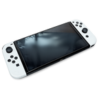Nintendo Switch OLED HEG001 Handheld Gaming Console With White JoyCon Controllers