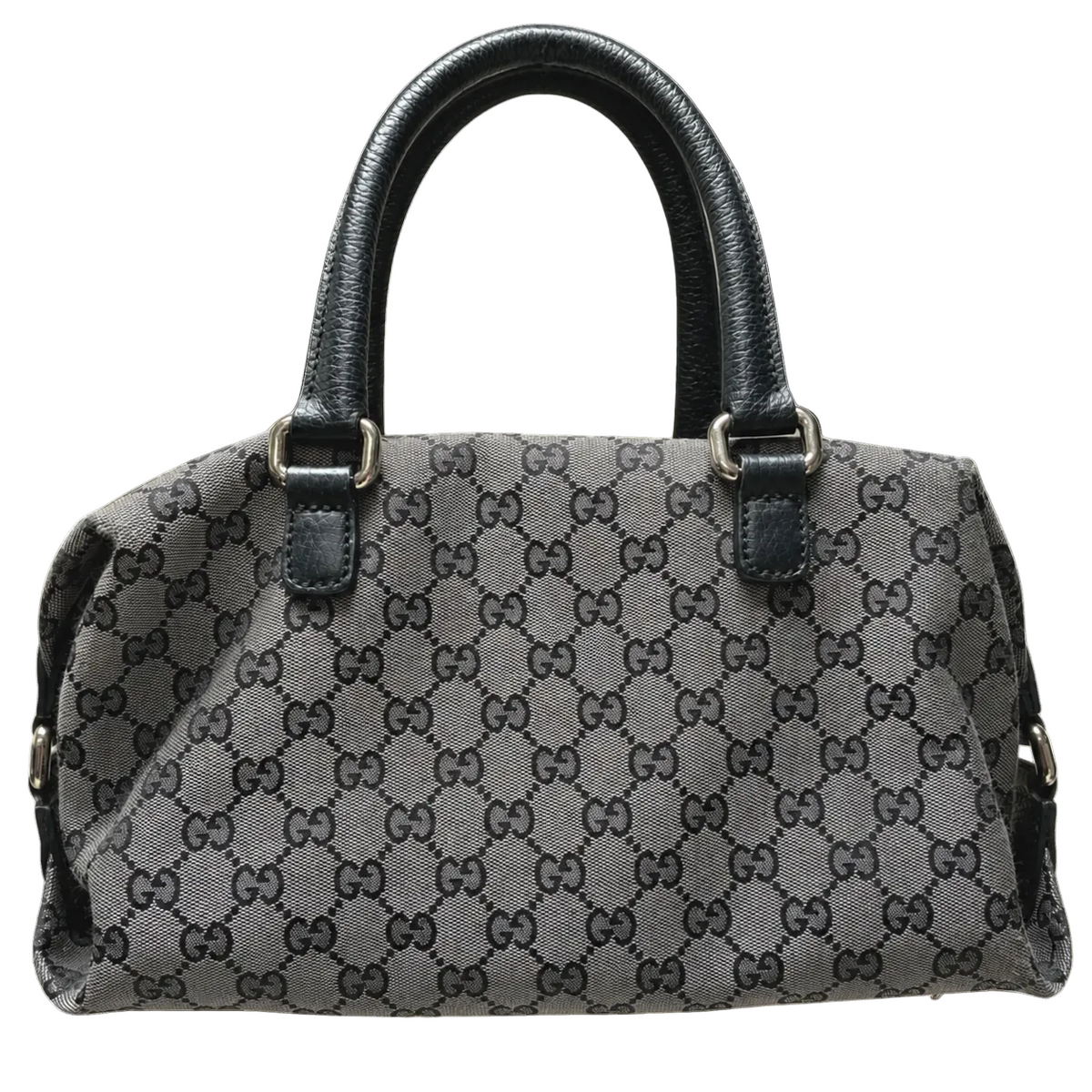 Gucci 272375 GG Monogram Canvas Boston Bag
