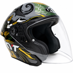 KYT TTR Jet Jiwa Pendekar Open Face Helmet Small