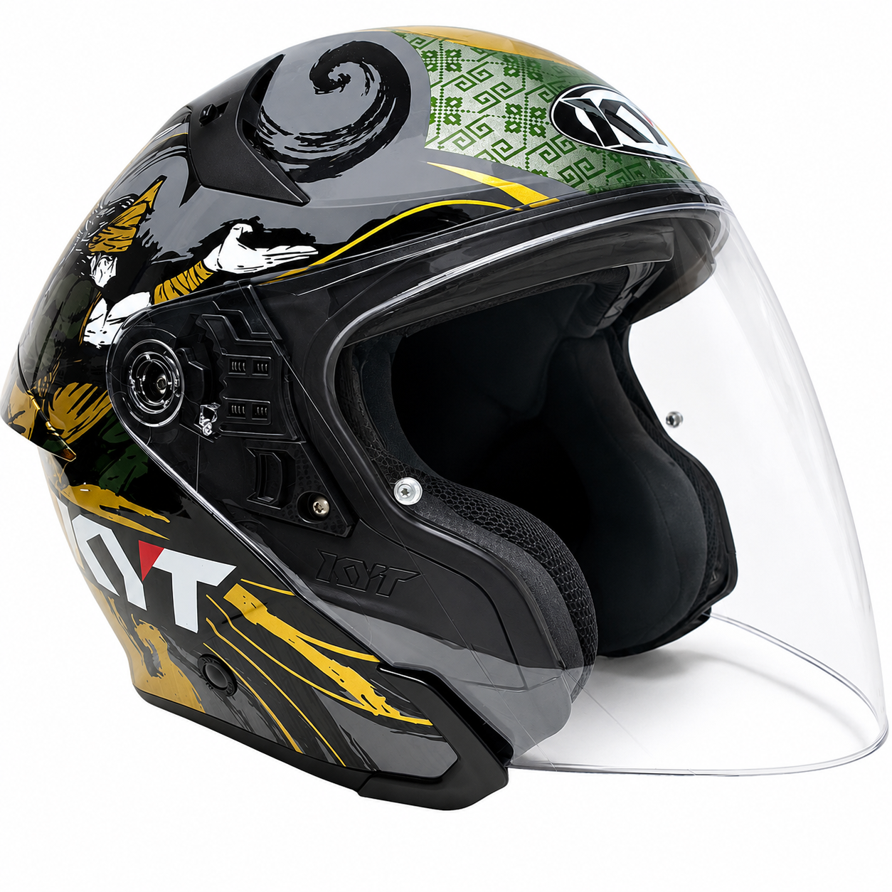 KYT TTR Jet Jiwa Pendekar Open Face Helmet Small