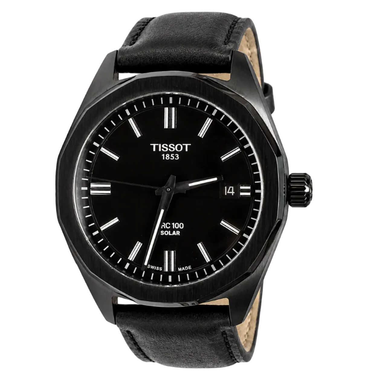 Tissot T1514223605100 PRC 100 Solar 39mm Watch Main image