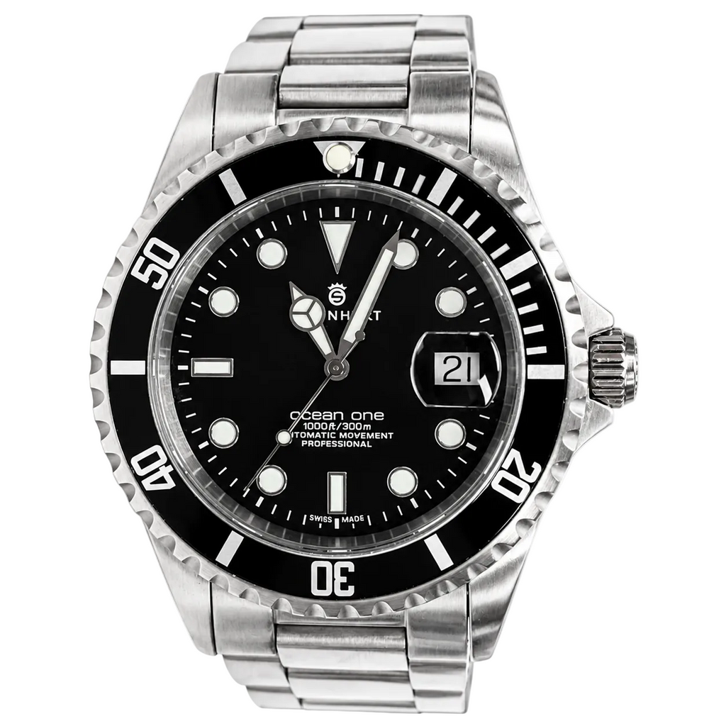 Steinhart Ocean One Black Ceramic Swiss Diver Watch