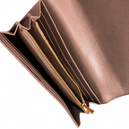Celine Large Flap Wallet Grained Calfskin