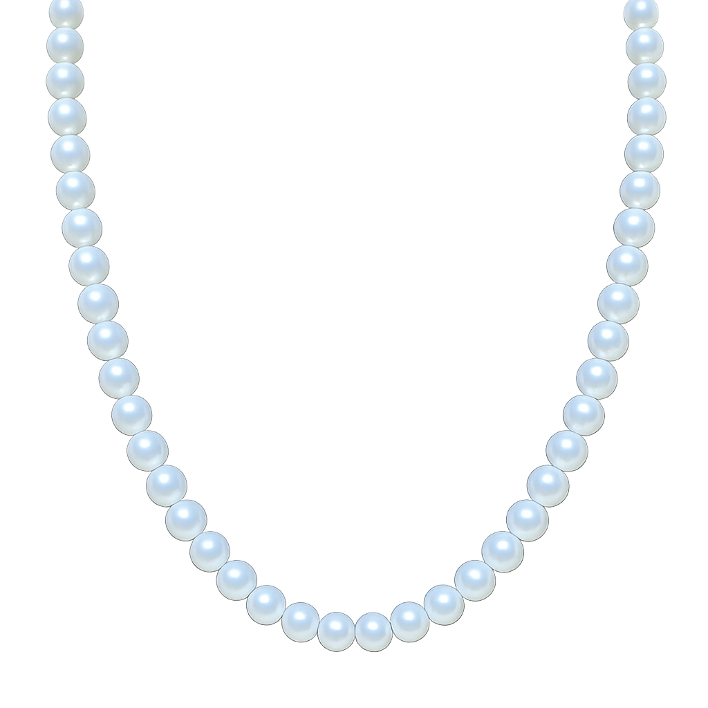Classic Japanese Akoya Cultured Pearl Strand Necklace 6.5to7MM 44CM 29.5G