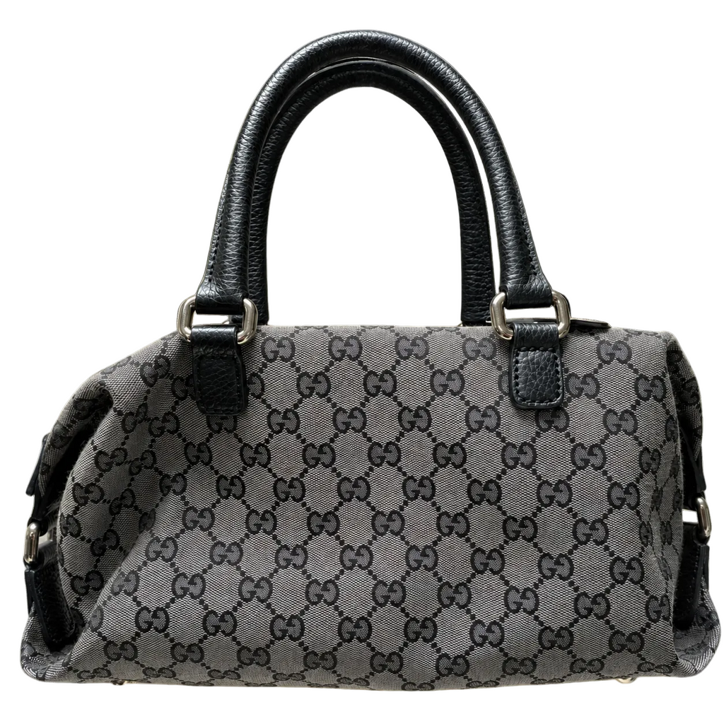 Gucci 272375 GG Monogram Canvas Boston Bag