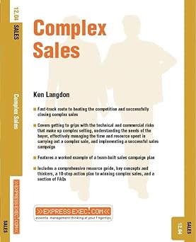 Complex Sales Paperback Main image
