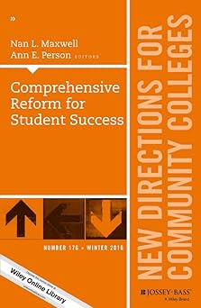 Comprehensive Reform for Student Success: New Directions for Community Colleges, Number 176 (J-B CC Single Issue Community Colleges) Paperback Main image