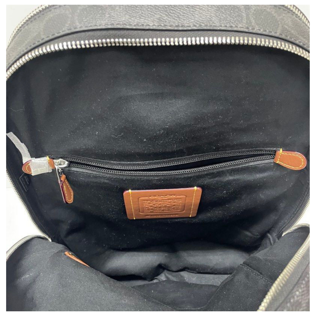 Coach Wade Backpack in Signature Canvas CCB92 Black