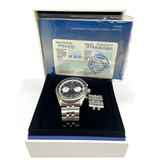 Seiko SSB429P1 41.5mm Chronograph Quartz Black Dial Watch