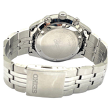 Seiko SSB429P1 41.5mm Chronograph Quartz Black Dial Watch