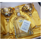 VENEZIA 24k Gold Plated Crystal Decanter Set