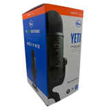 Logitech Blue Yeti USB Microphone Blackout Edition