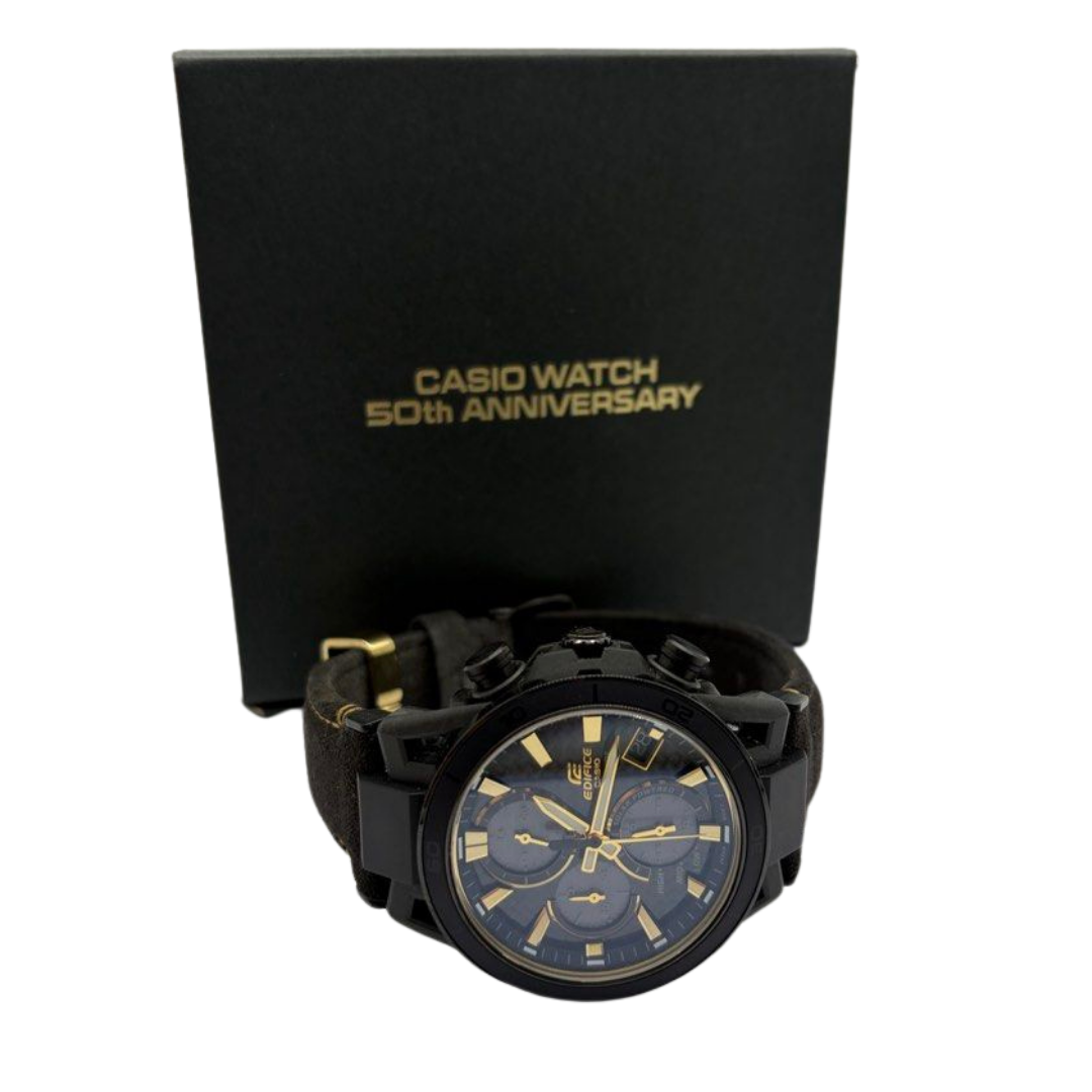 Casio Edifice EFS-S640ZE-1ADR Sospensione 50th Anniversary Solar Powered 44.5mm Watch
