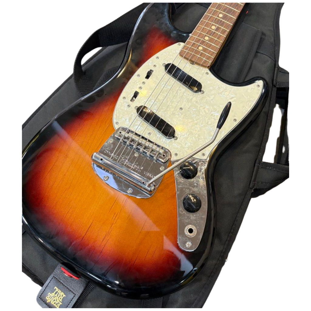 Fender Vintera 60s Mustang Electric Guitar, 3 Tone Sunburst