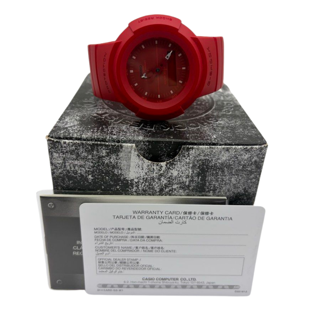 Casio G-Shock AW-500BB Digital/Analog Watch