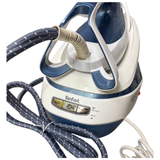 Tefal GV9710G0 Iron Durilium AIRGLIDE Autoclean Soleplate 2700W Aqua Colour, White