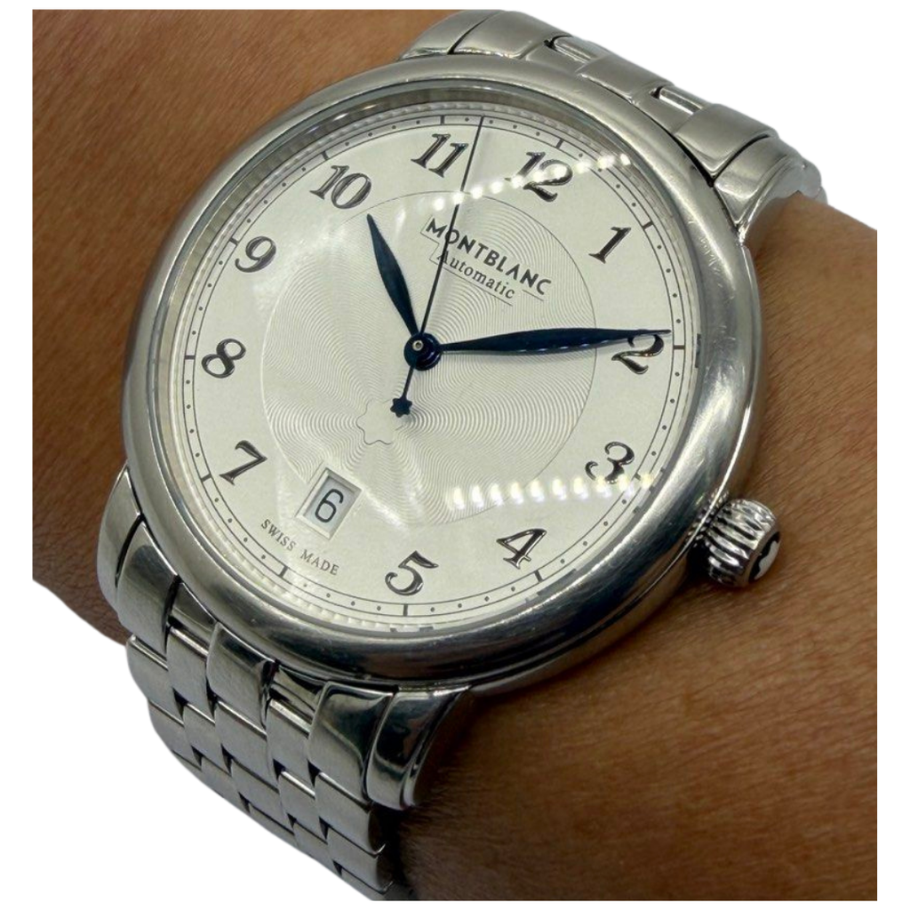 MontBlanc Star Legacy 39mm Automatic Silver Dial Steel Watch