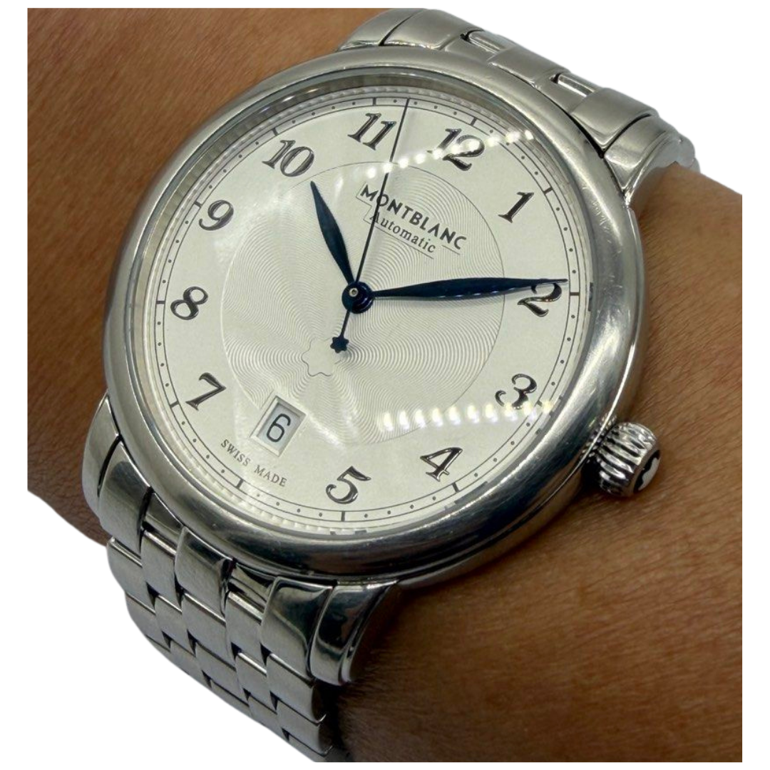 MontBlanc Star Legacy 39mm Automatic Silver Dial Steel Watch