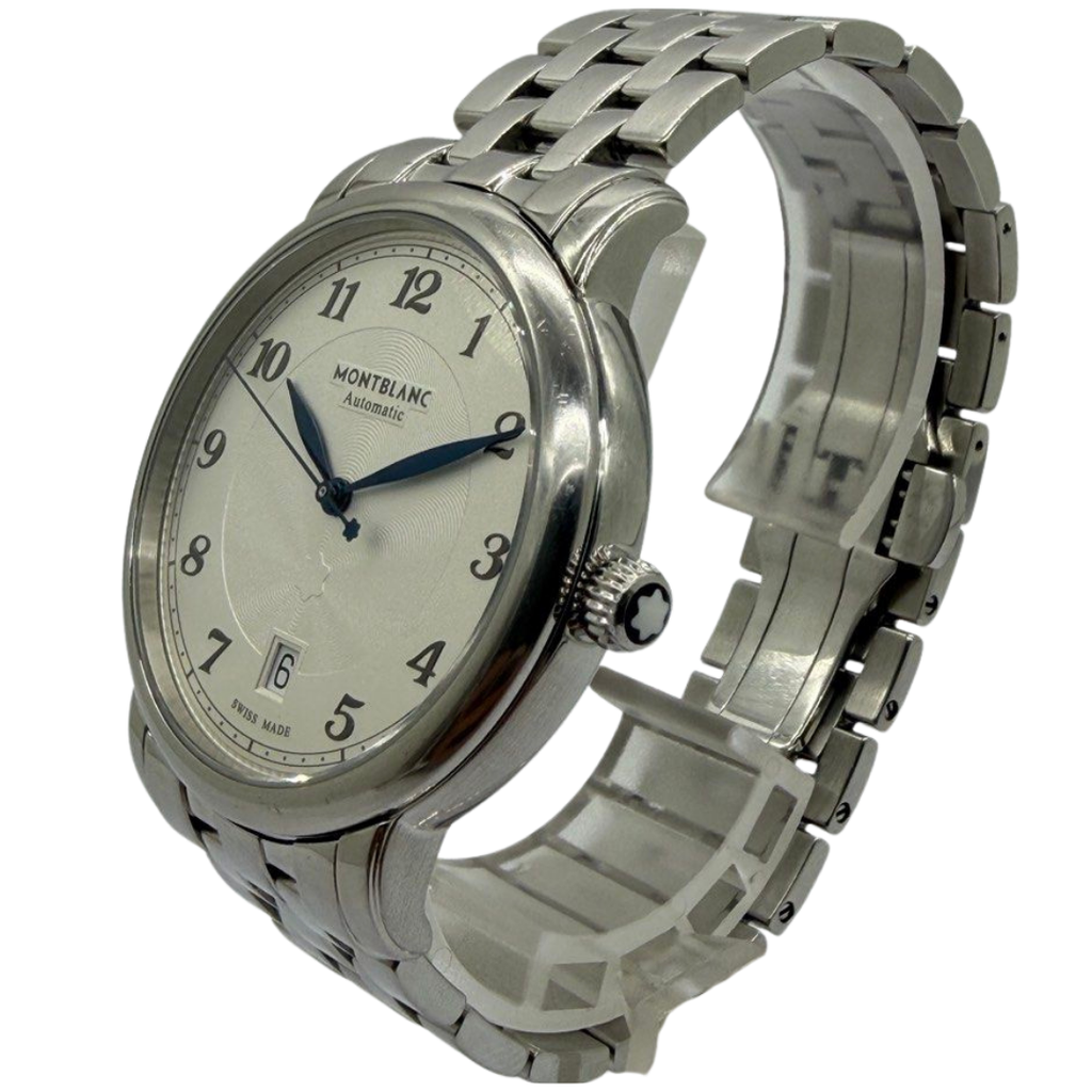 MontBlanc Star Legacy 39mm Automatic Silver Dial Steel Watch