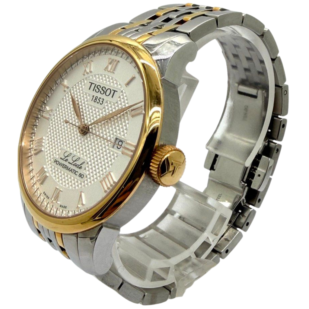 Tissot Le Locle Powermatic 80 39mm Automatic Silver Dial Steel Watch